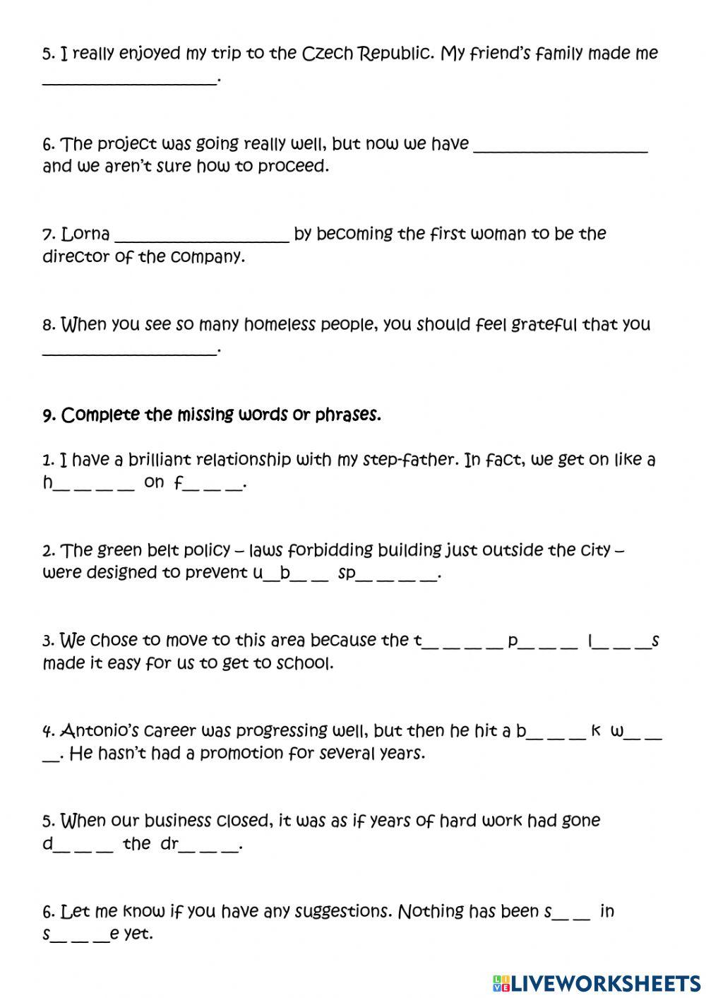 Cities, Buildings and Places