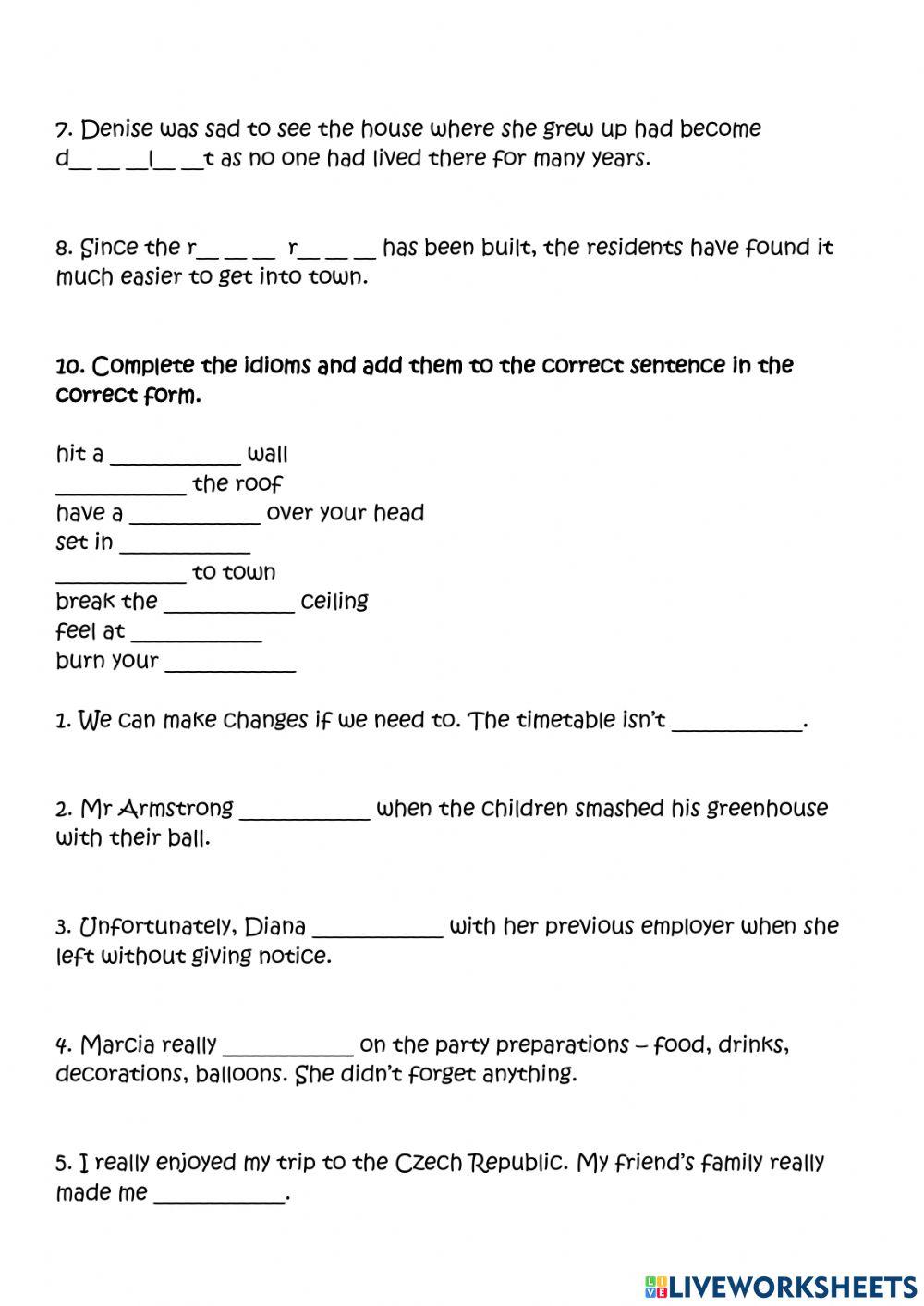 Cities, Buildings and Places