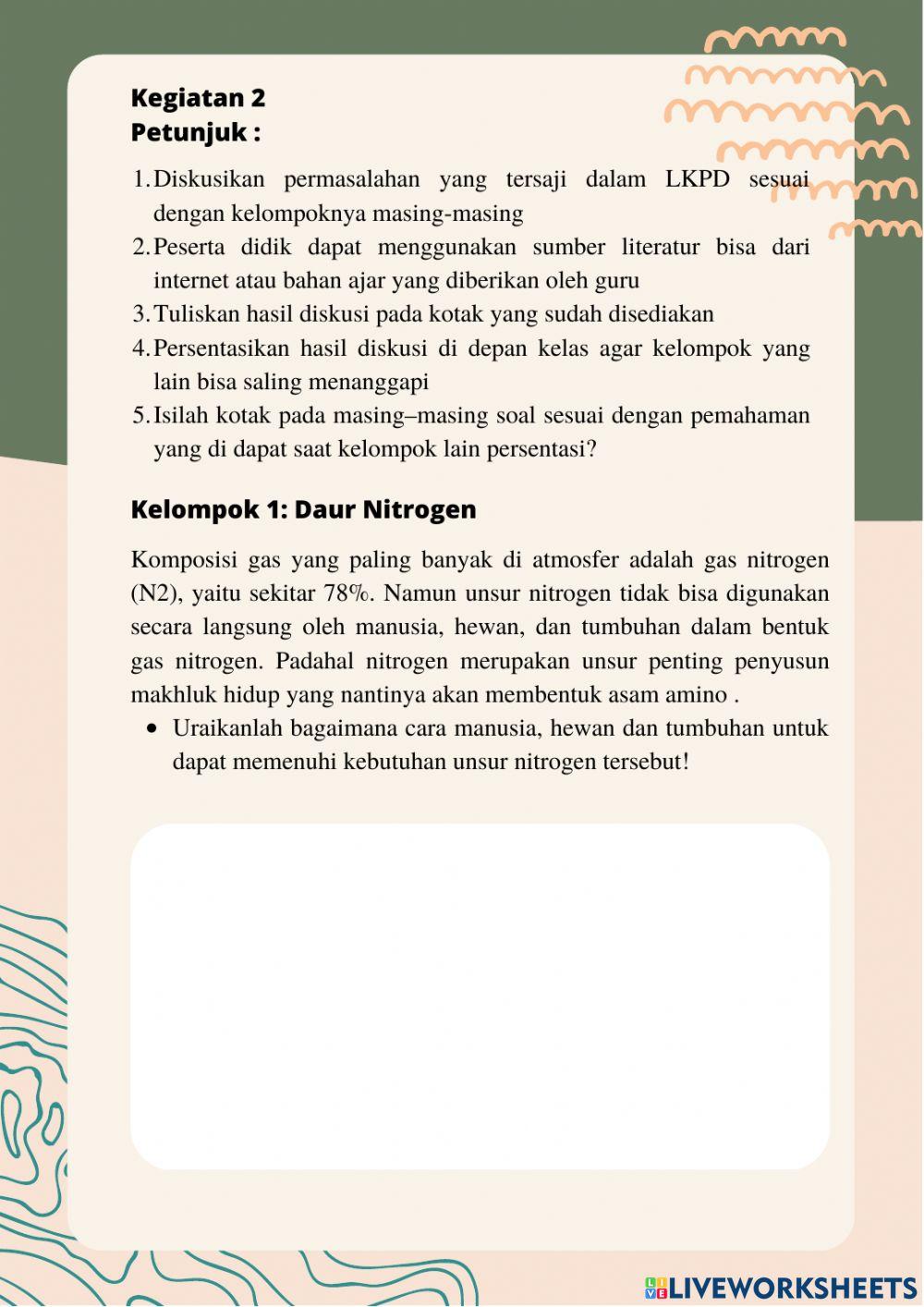 Daur Biogeokimia