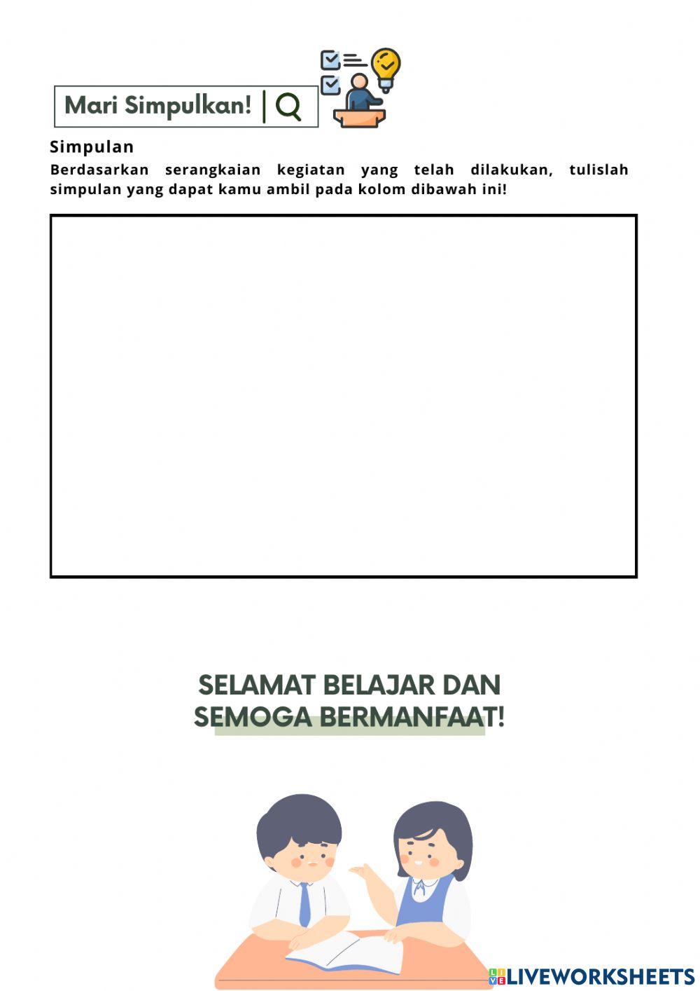 LKPD Interaksi Makhluk Hidup