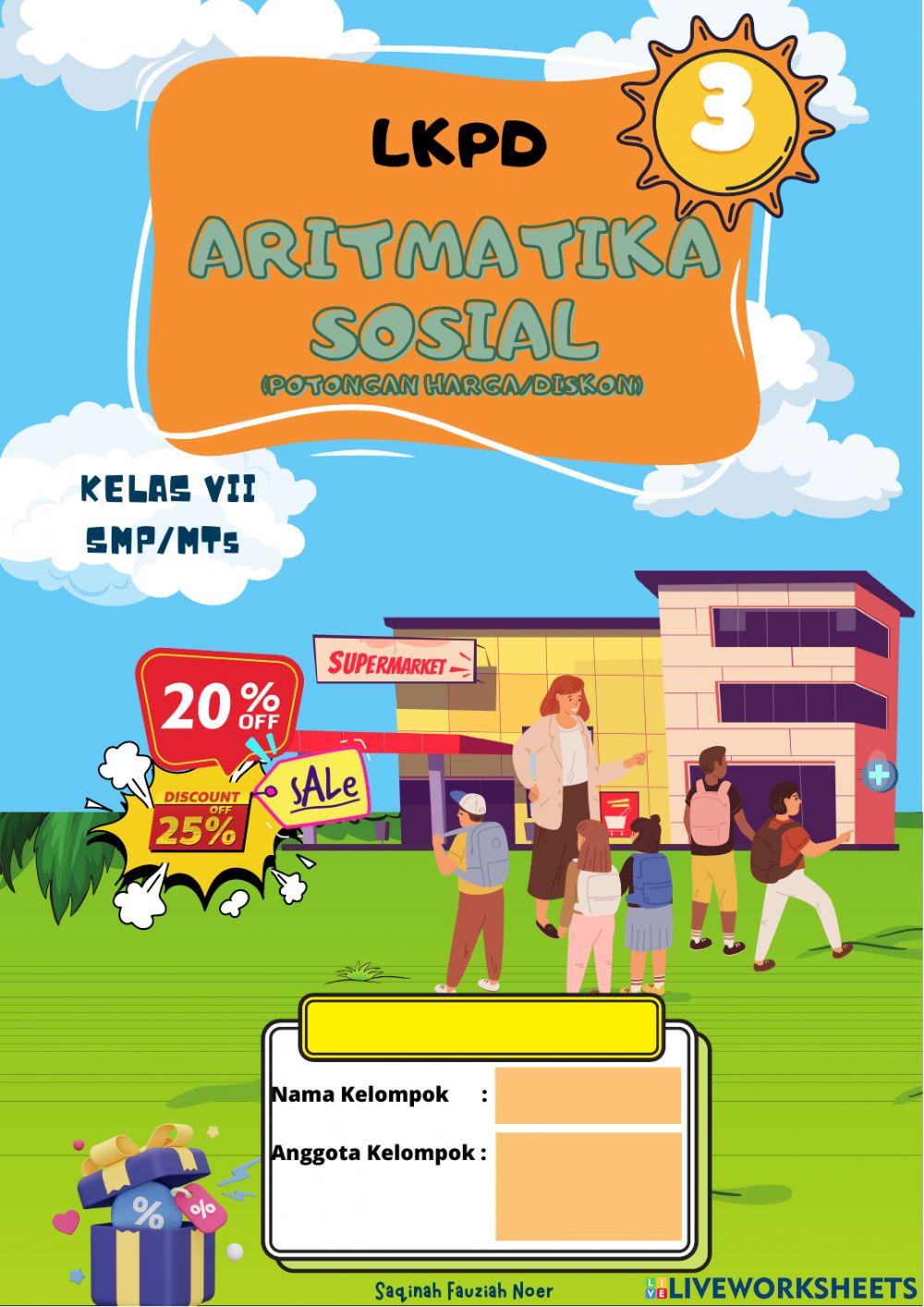 LKPD Aritmatika Sosial Pertemuan 3
