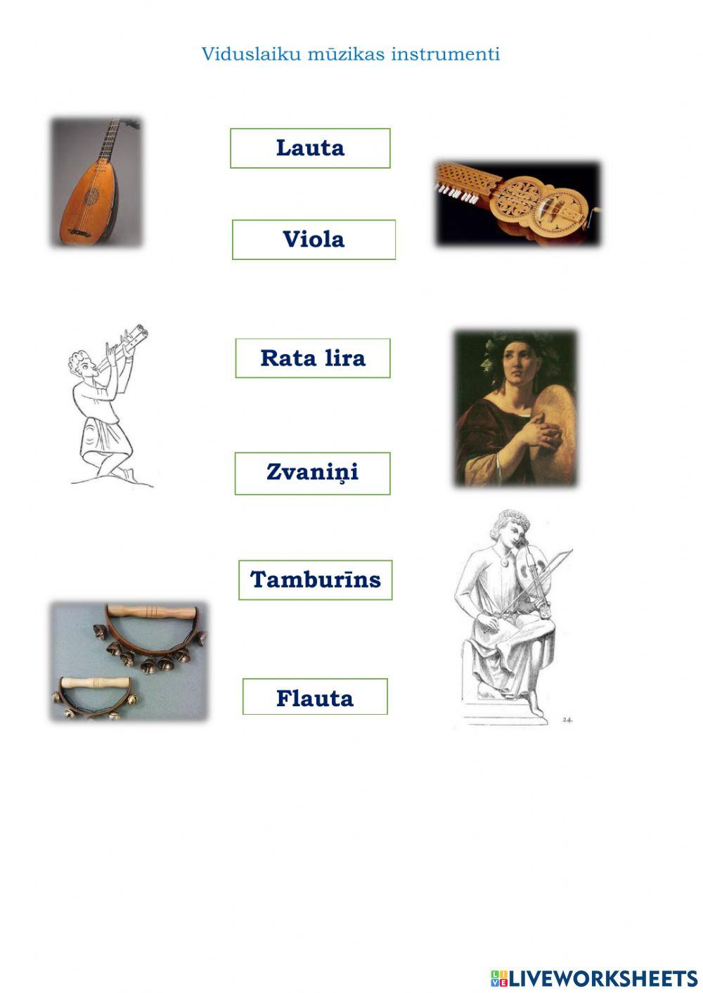 Medival instruments