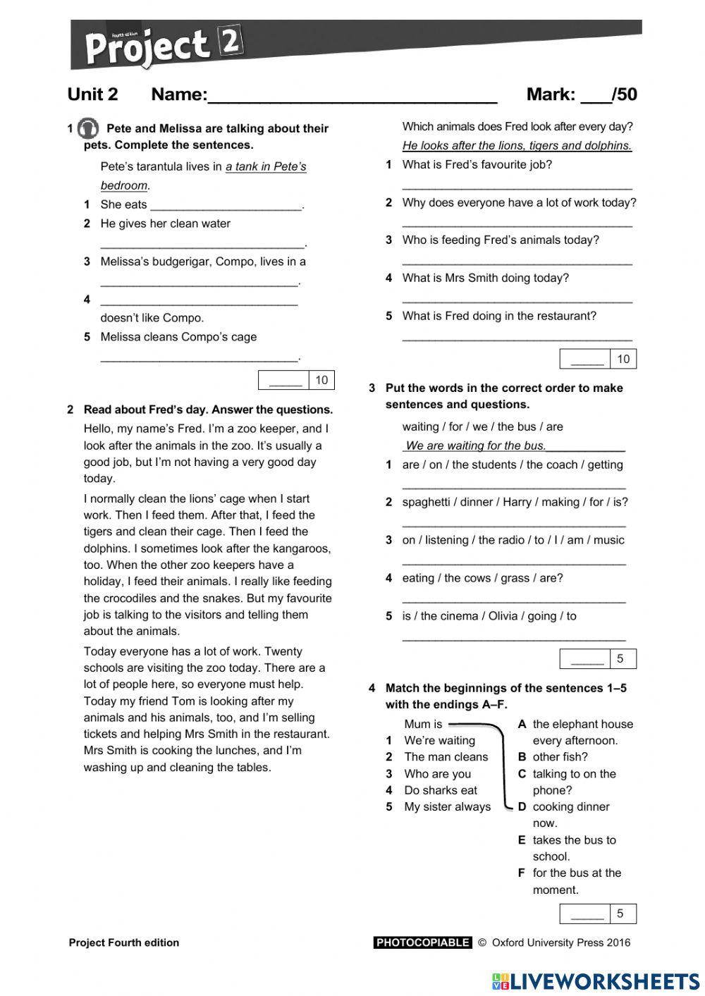 test project 2  4th ed.2. lekce