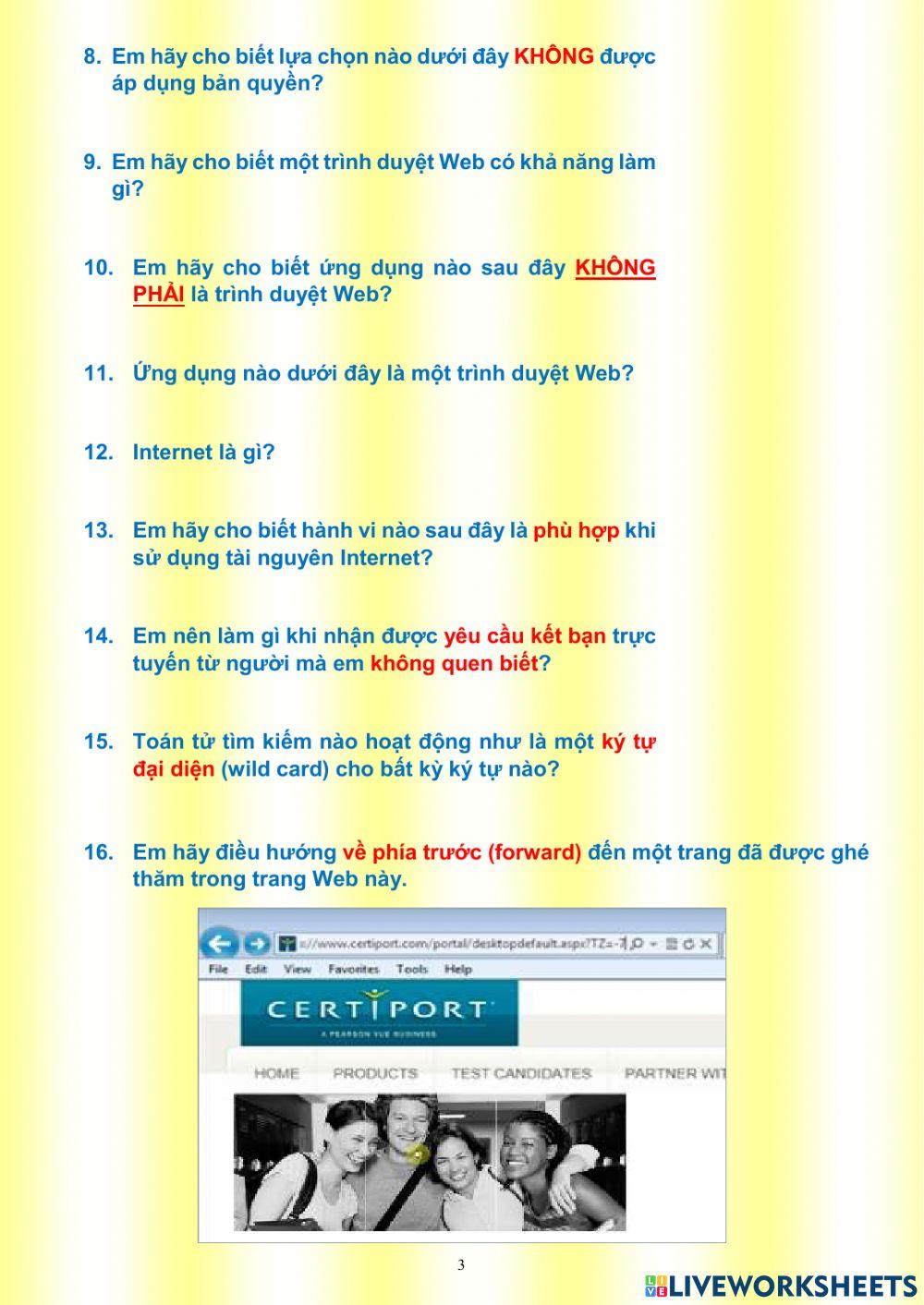 Khối 5 - Phiếu 27A2