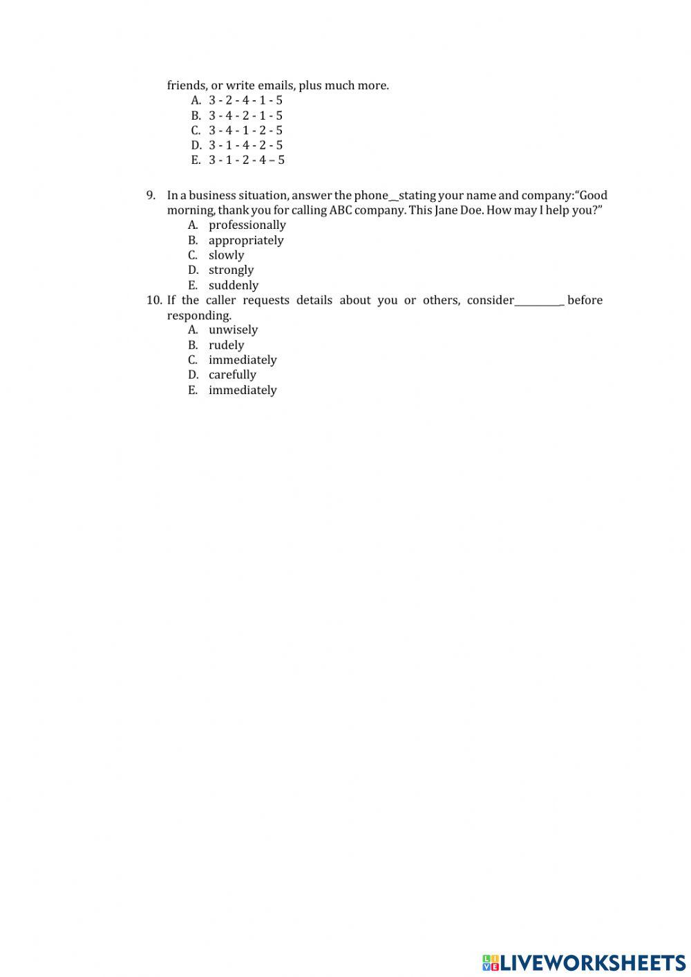 Exercise Procedure Text XII K13