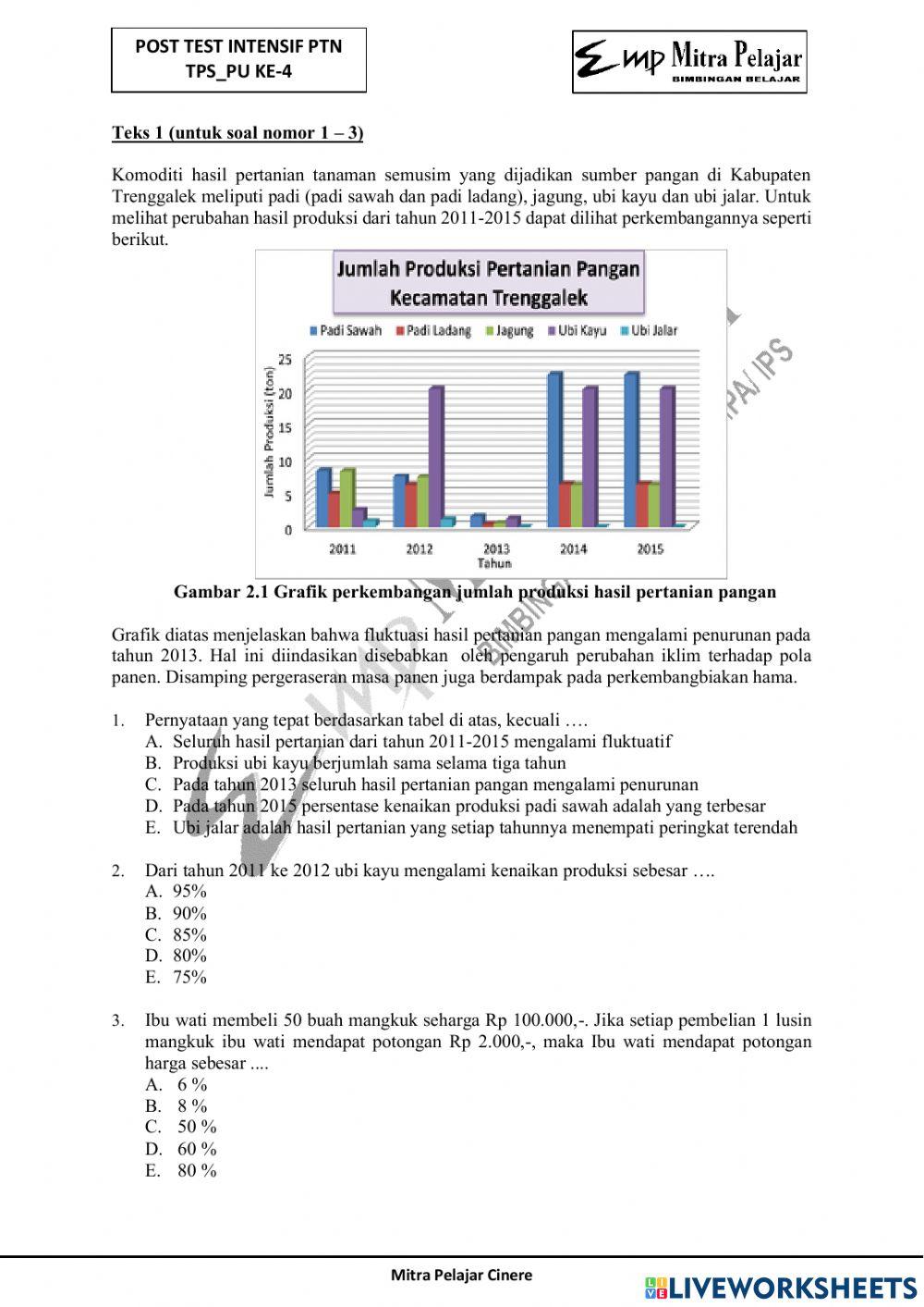 Post test intensif pu 4