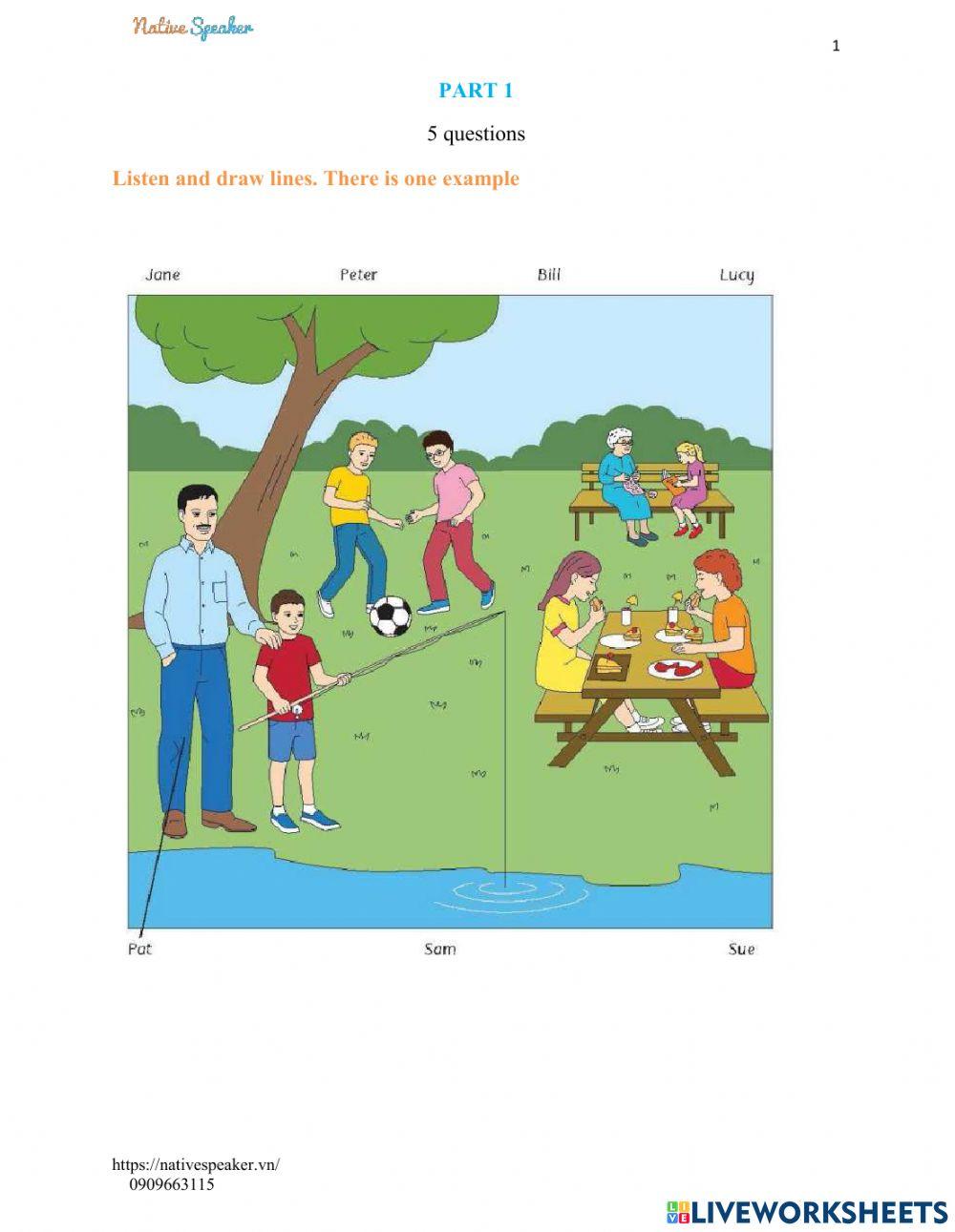 Listening 2 | Free Interactive Worksheets | 2298306