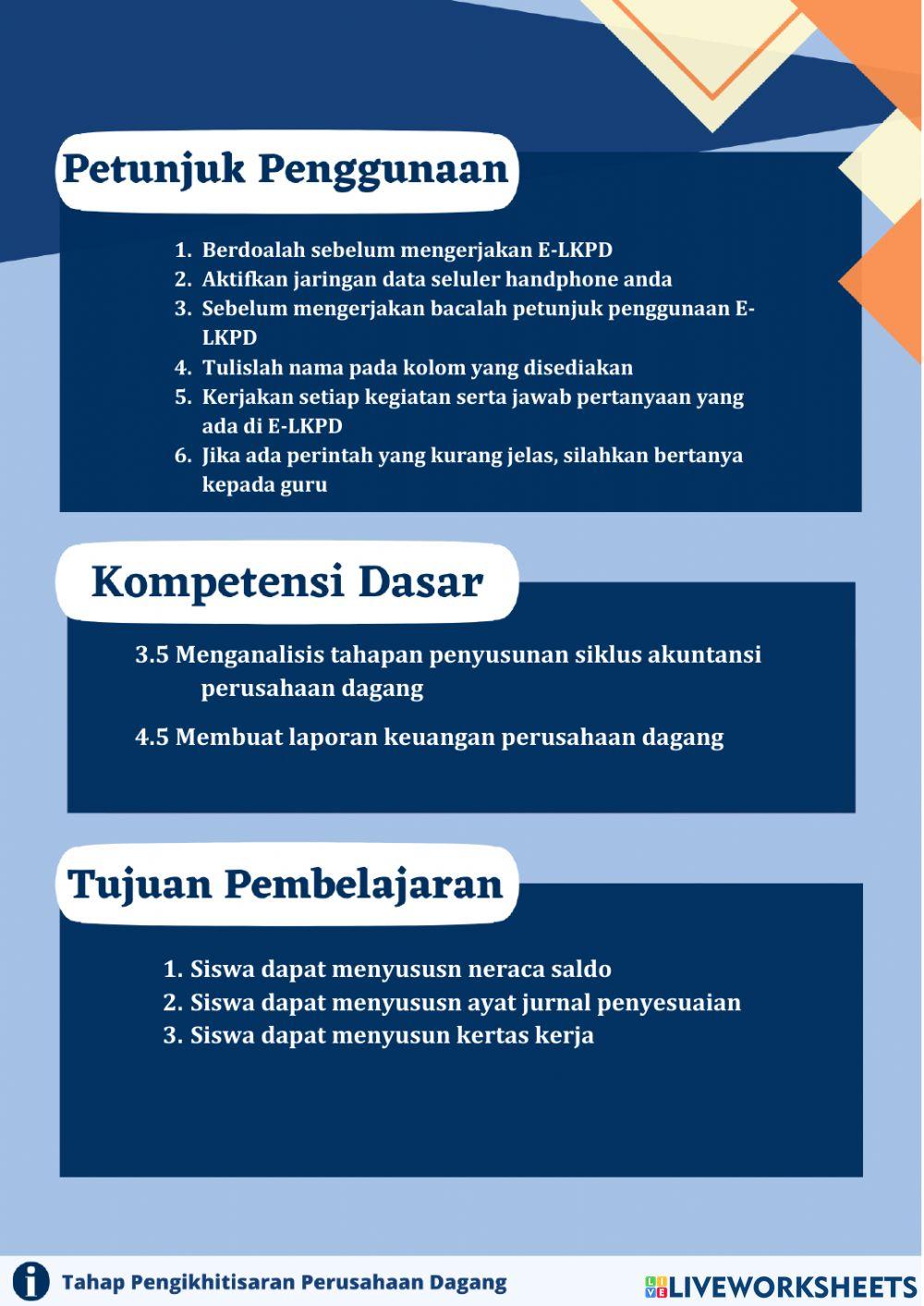 E-lkpd akuntansi tahap pengikhtisaran bagian 1 (neraca saldo