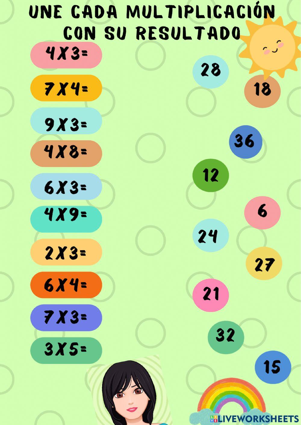 Tabla del 4 y repaso