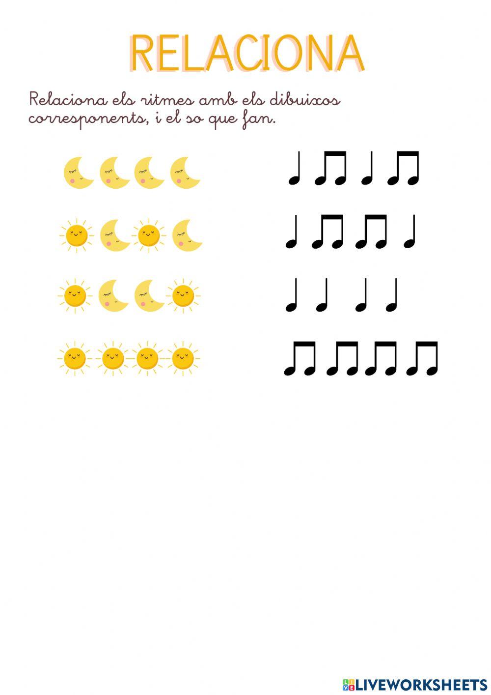 Lectura rítmica - negra i corxera