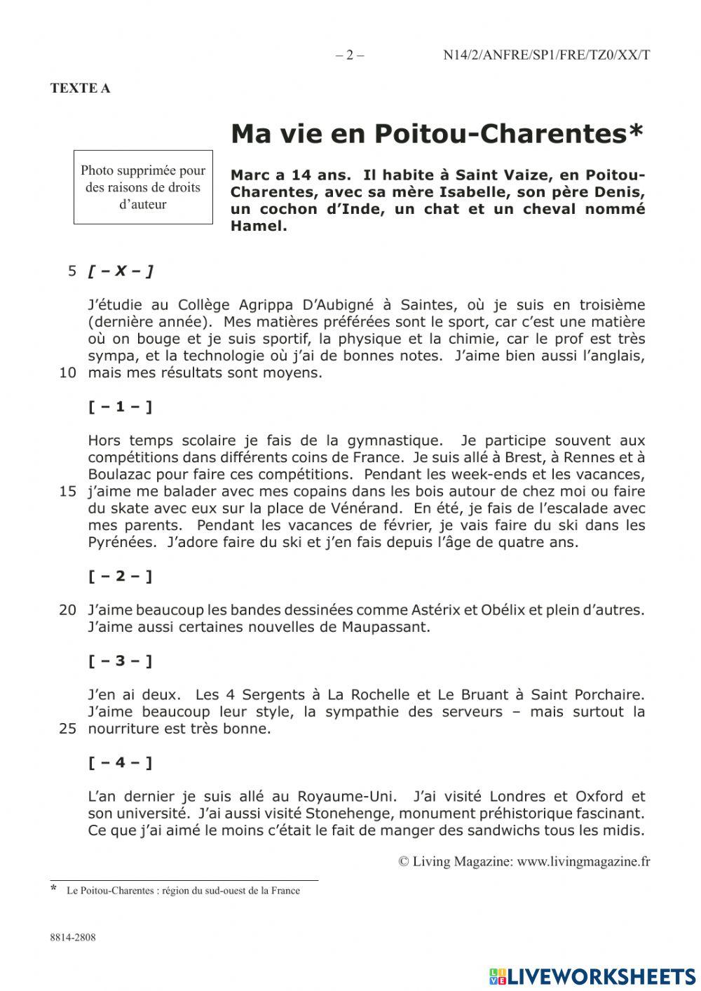 Ab initio - Ma vie en Poitou-Charentes