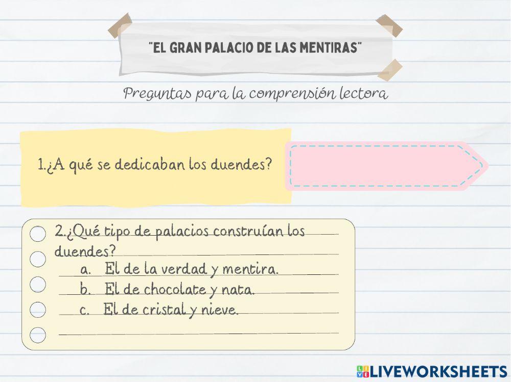 Comprensión Lectora