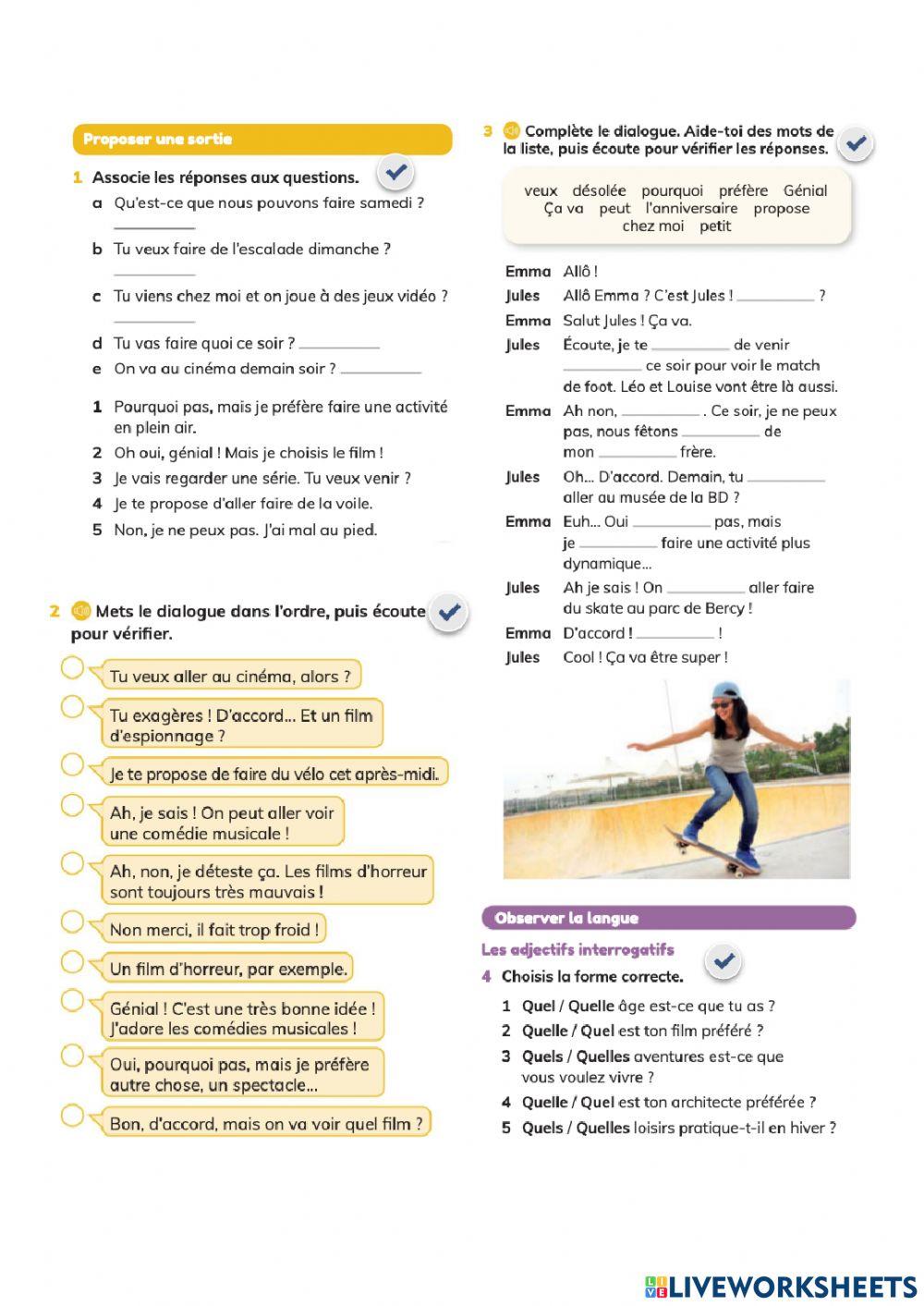 Silhouette 2 - leçon 2