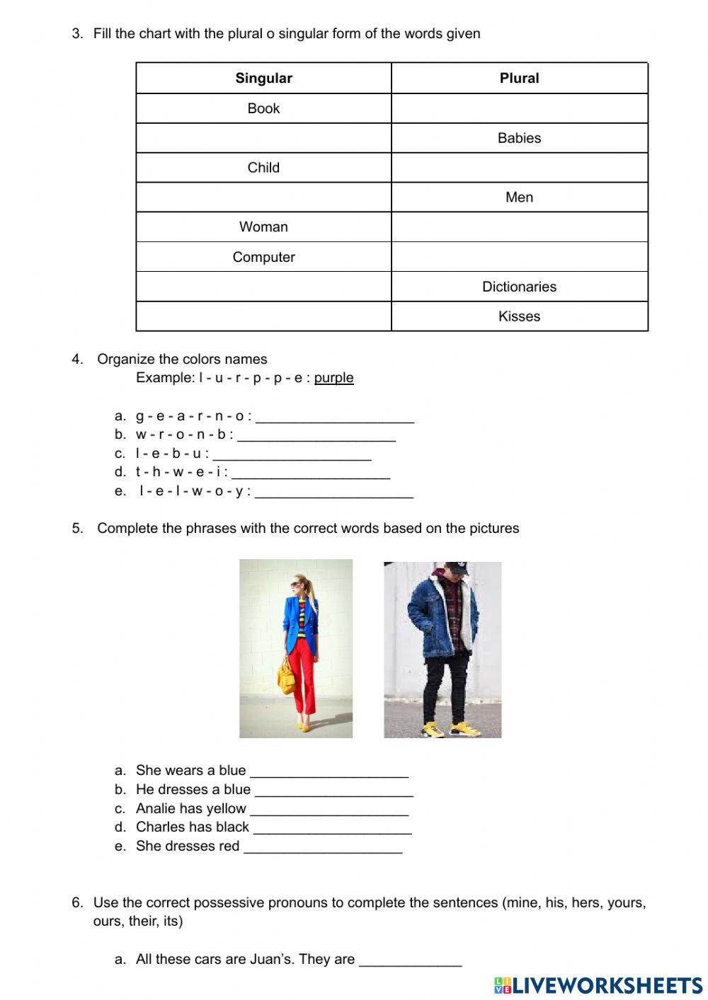 Four corners 1 unit 3 & 4
