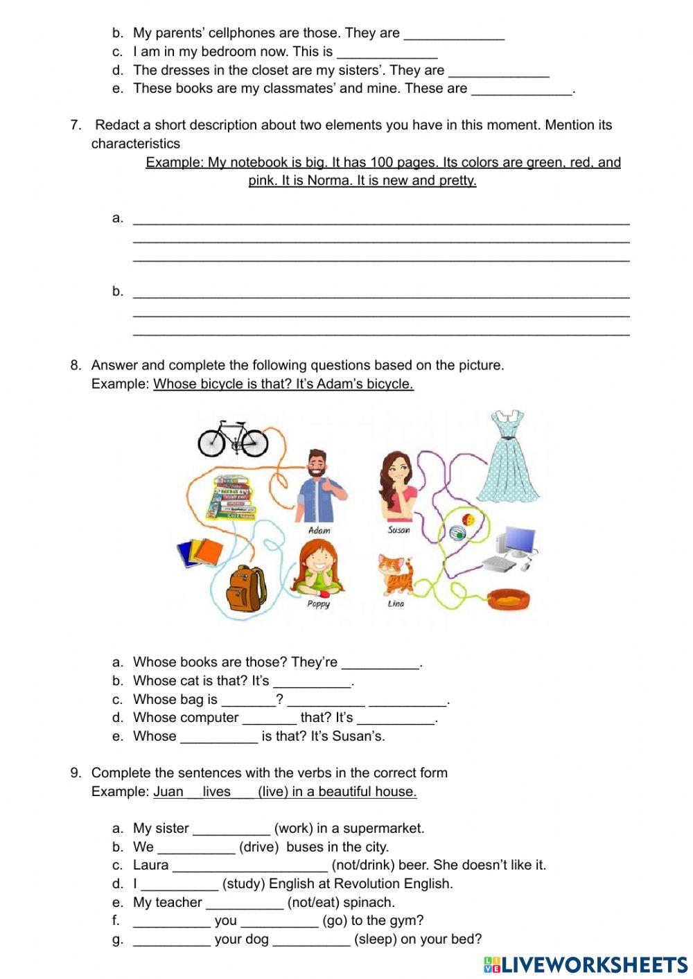 Four corners 1 unit 3 & 4