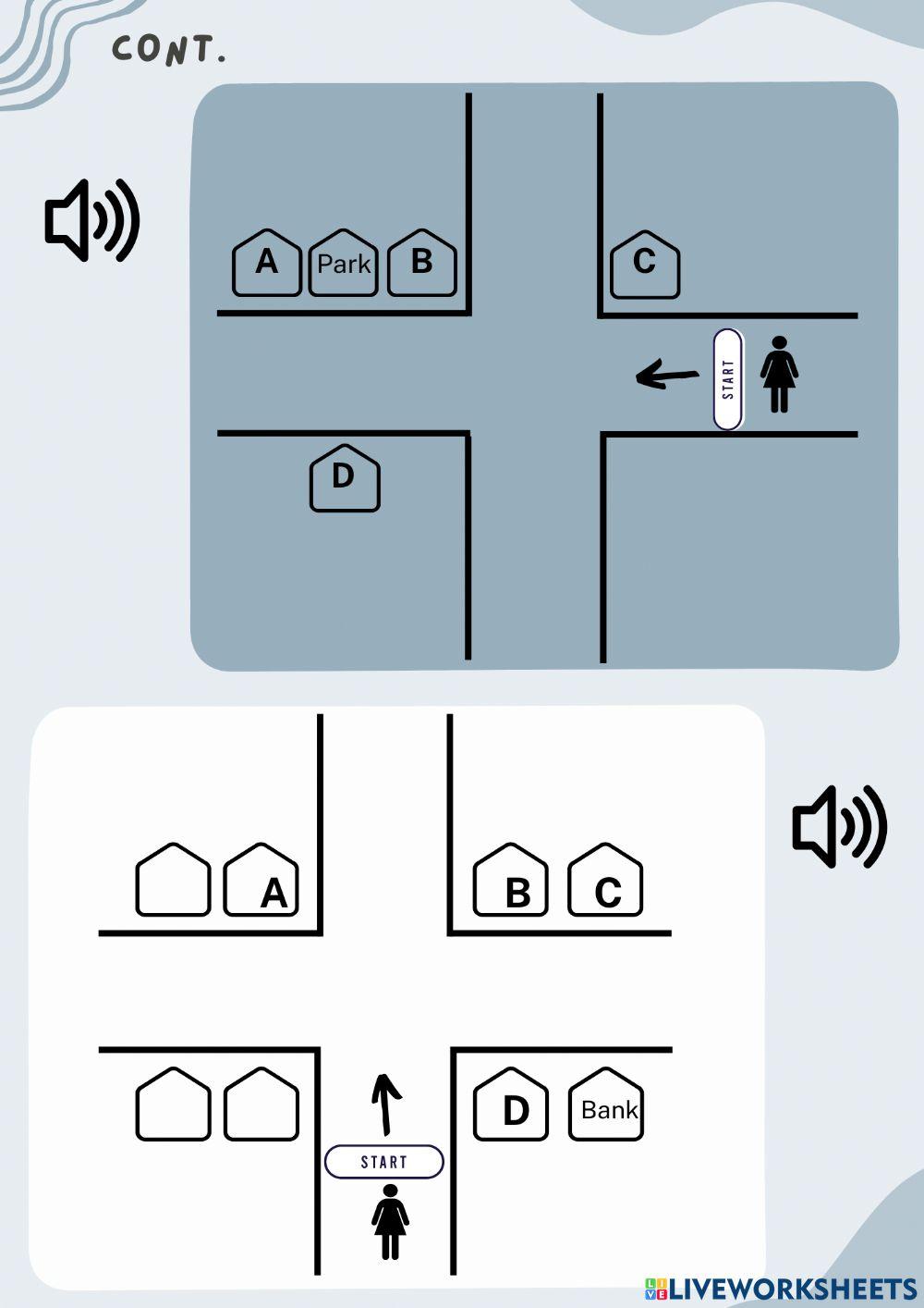 Asking & Giving Direction (cont.)