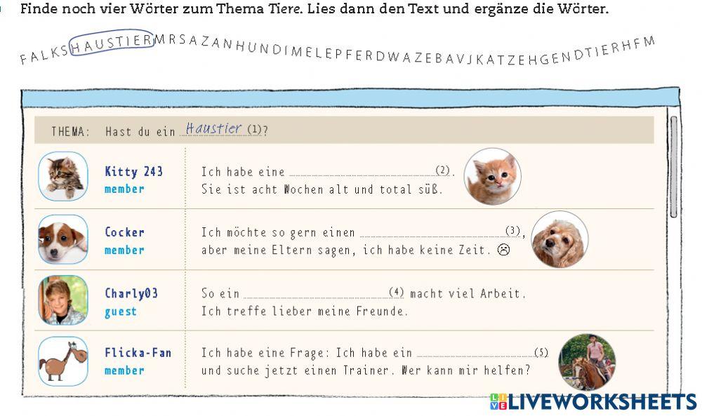 JuKu A 1.2. Lektion 16: Arbeitsbuch Ü 12