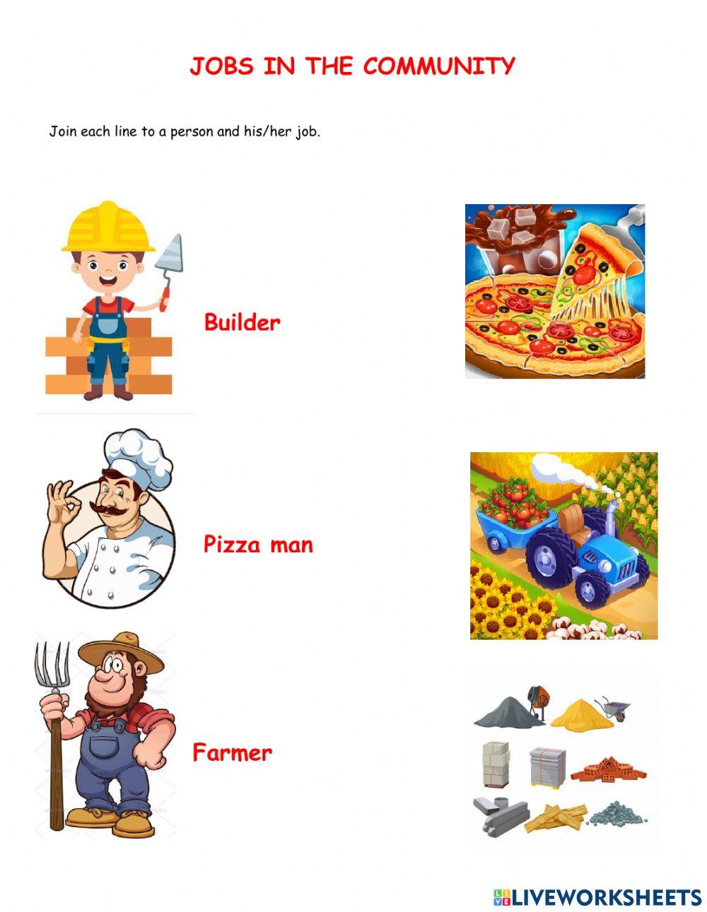 Jobs in the community