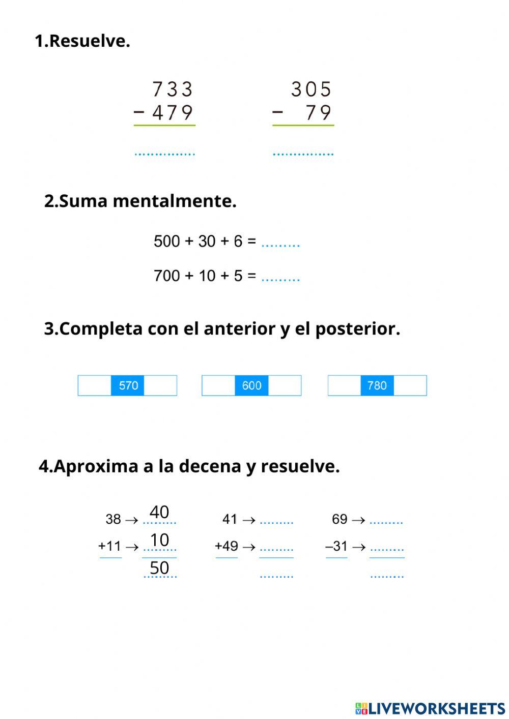 Matemáticas 6