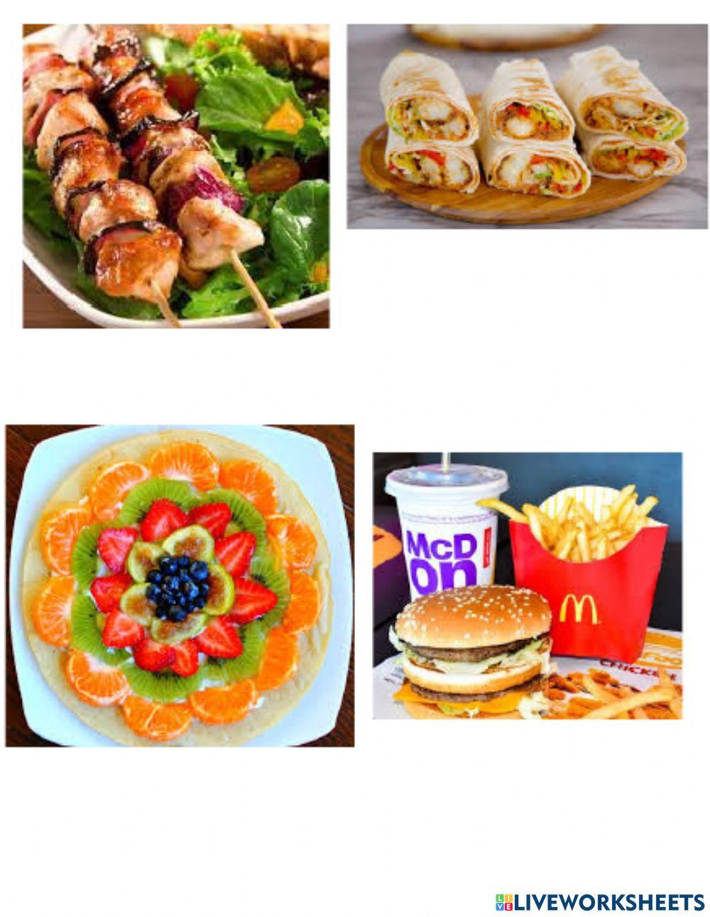 Healthy Or Unhealthy Foods