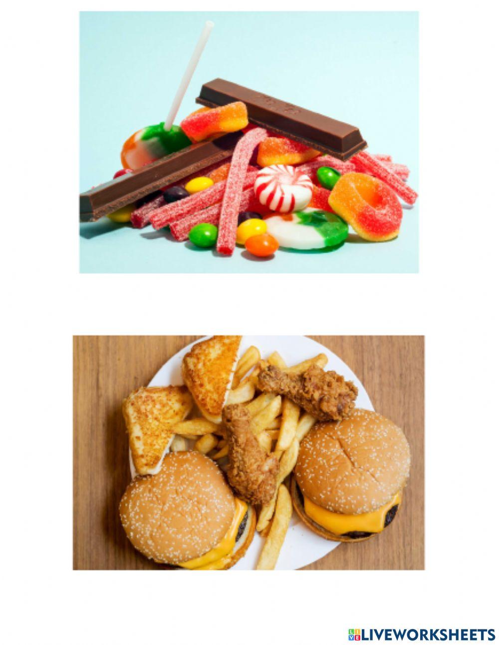 Healthy Or Unhealthy Foods