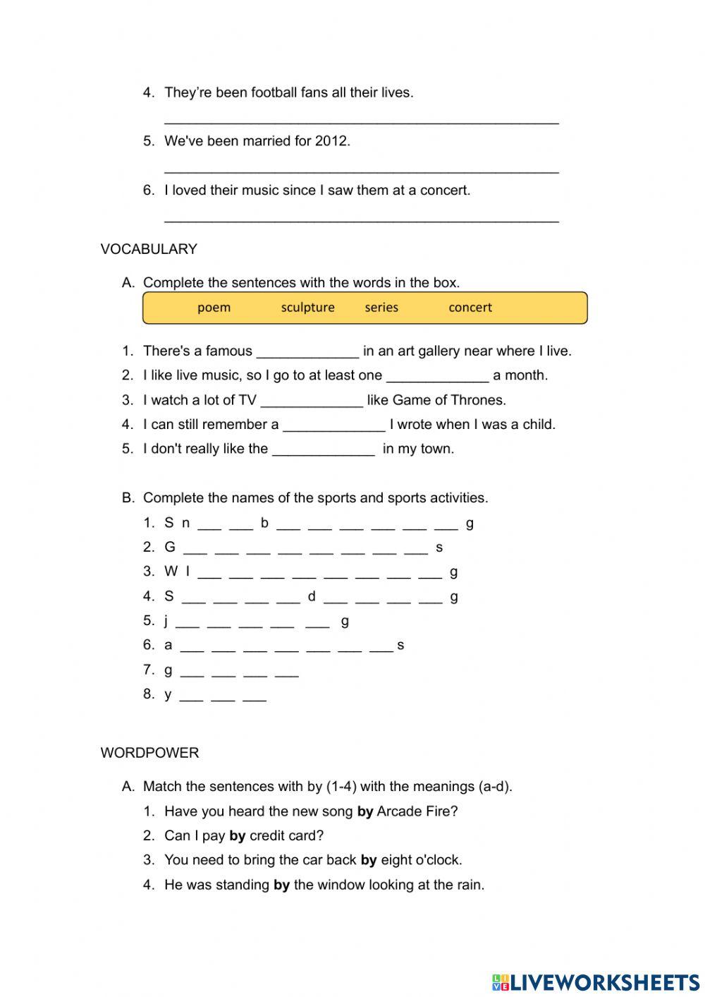 Review and extension