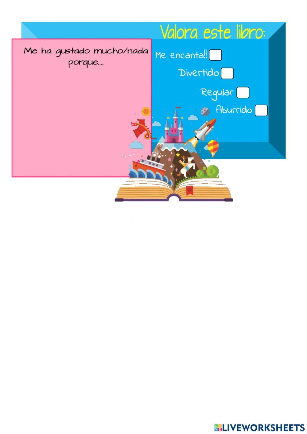 Ficha de lectura 2º Prim.