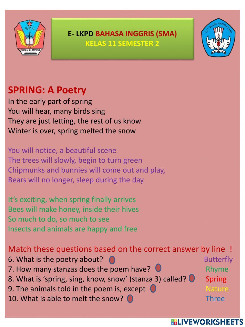 Poem and Song 11
