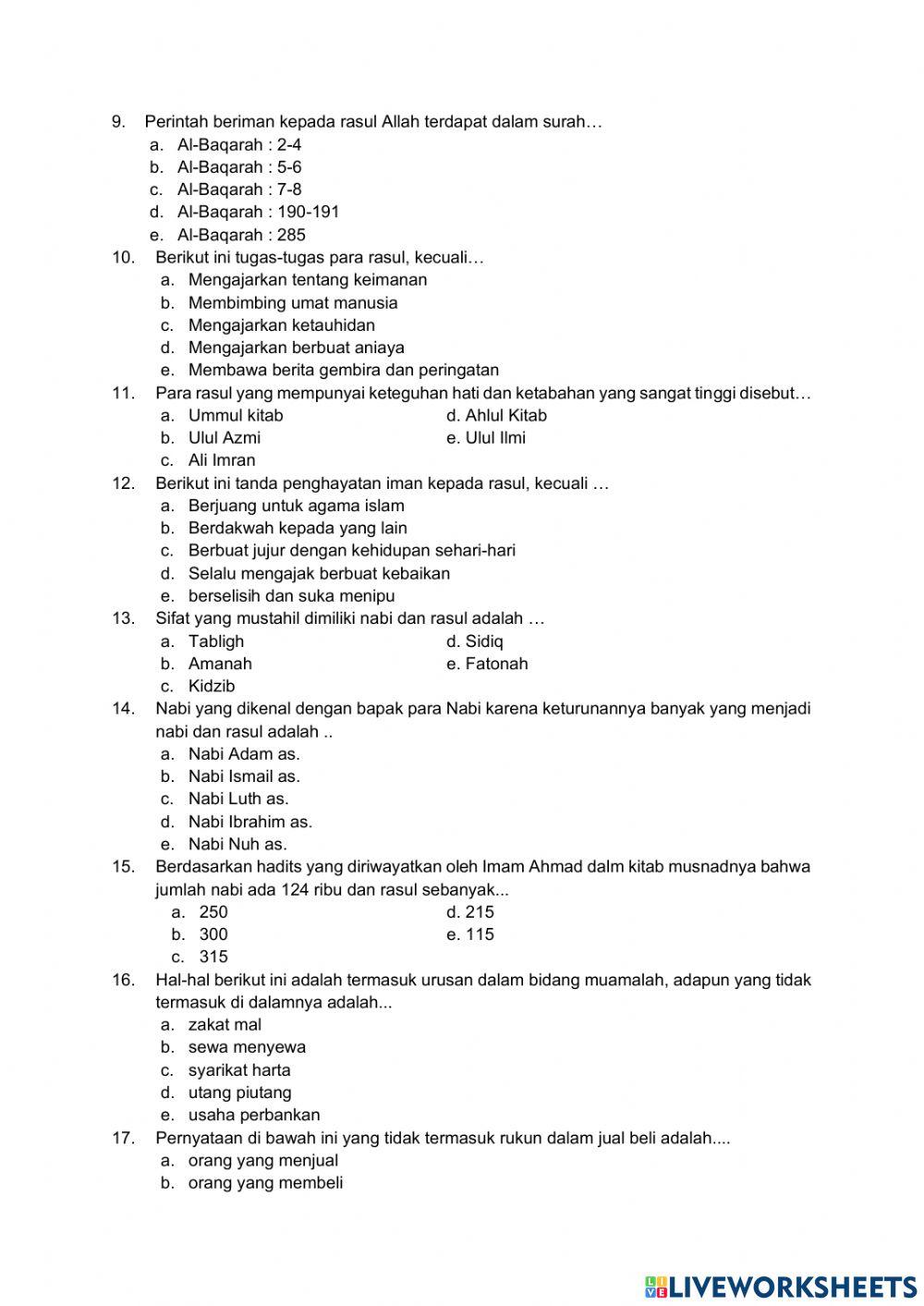 Pas genap pai kls xi