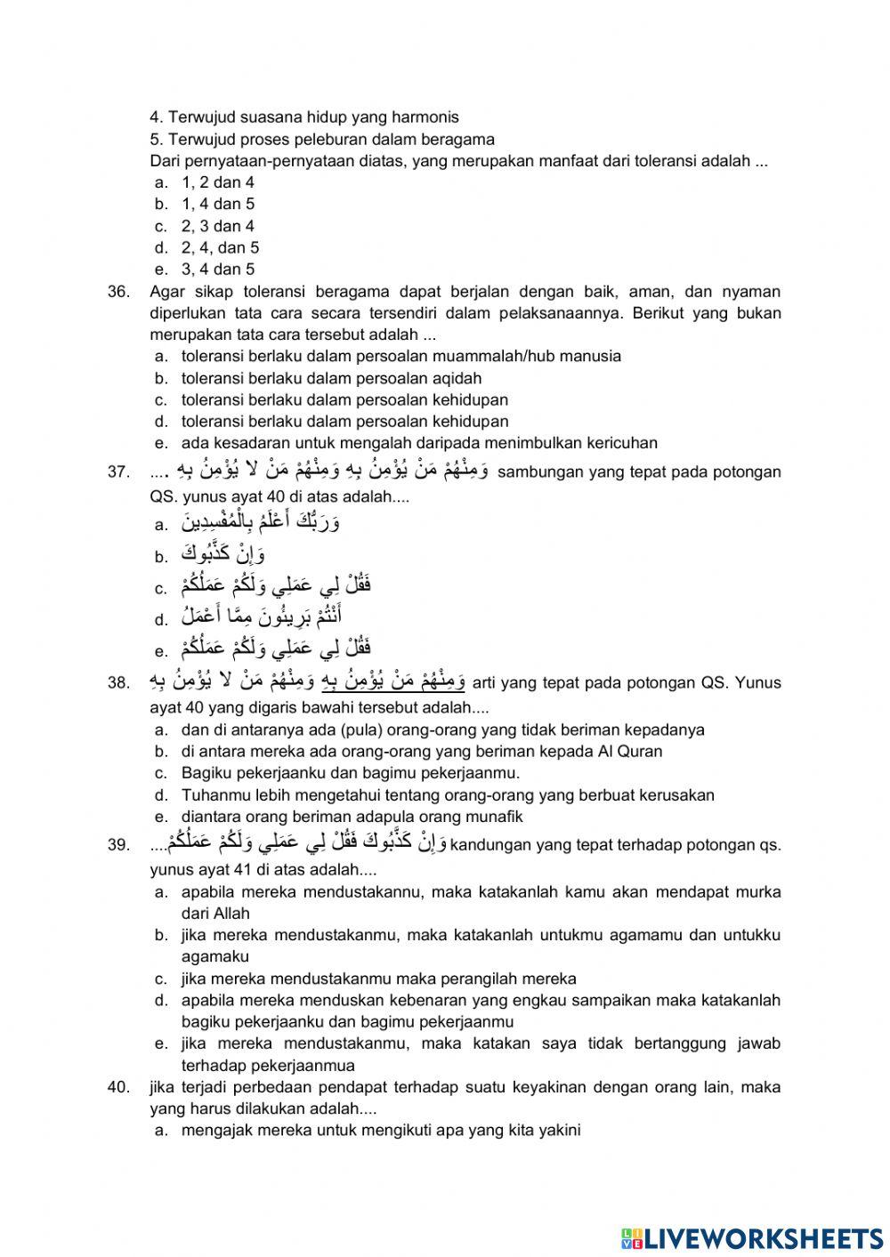 Pas genap pai kls xi