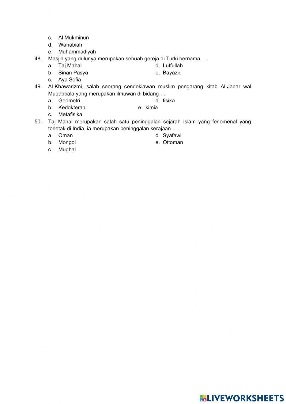 Pas genap pai kls xi