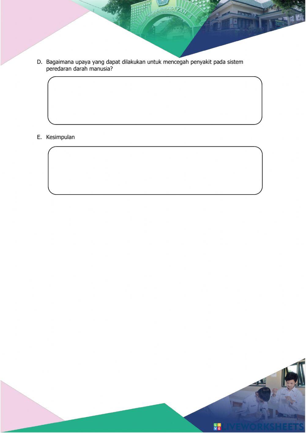 LKPD Sistem Peredaran Darah