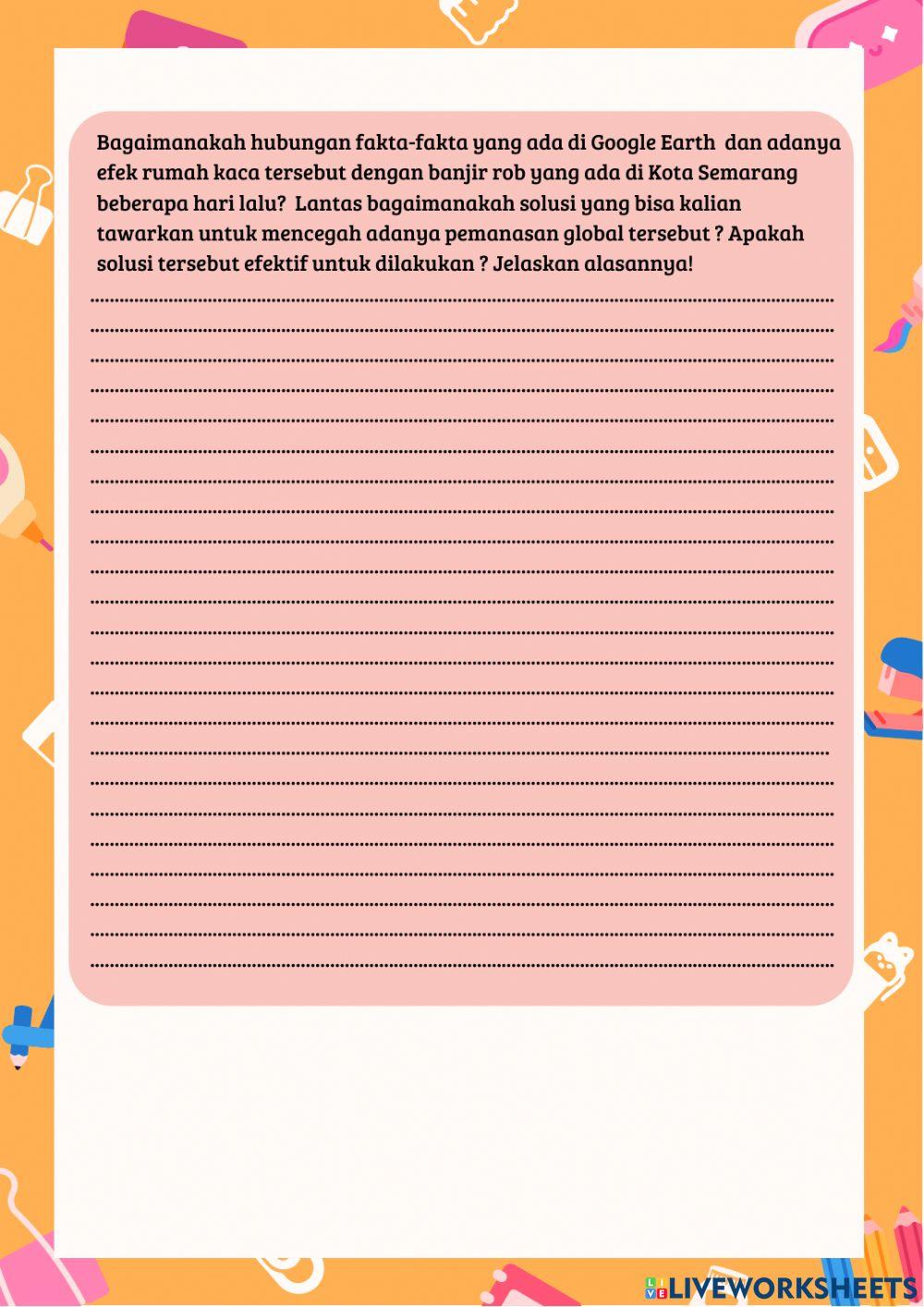 LKPD Pemanasan Global