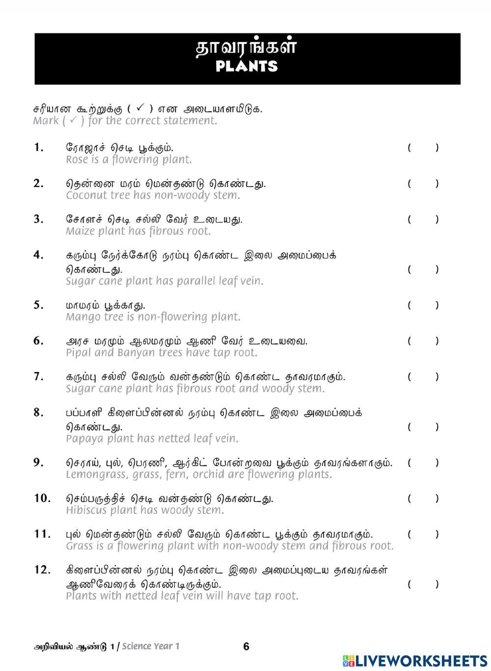 Tutor Sukses 2023 Sains Tahun 1(Tamil) Tutor Sukses 2023 Sains Tahun 1(Tamil)