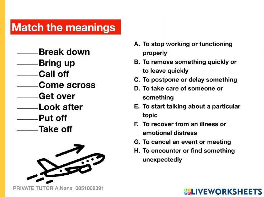 Phrasal Verbs