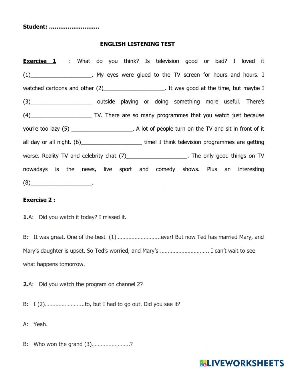 Mrs ttbn87-Tv listening