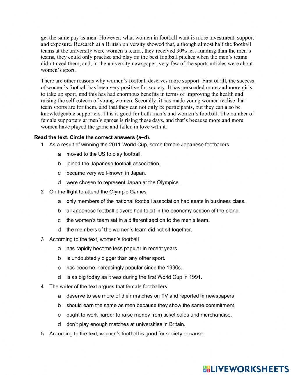 unit 3 progress test B