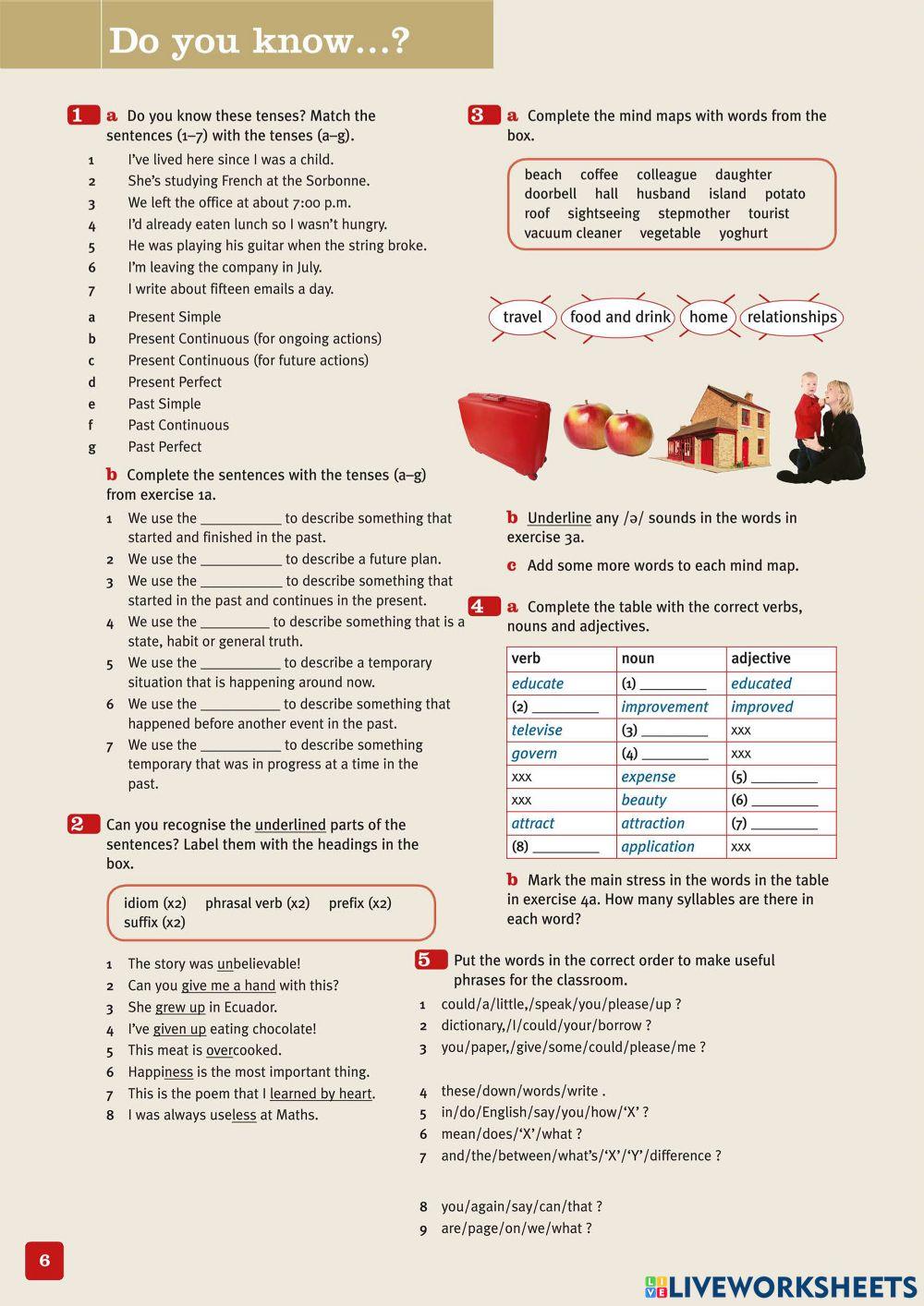 Intro Intermediate worksheet | Live Worksheets