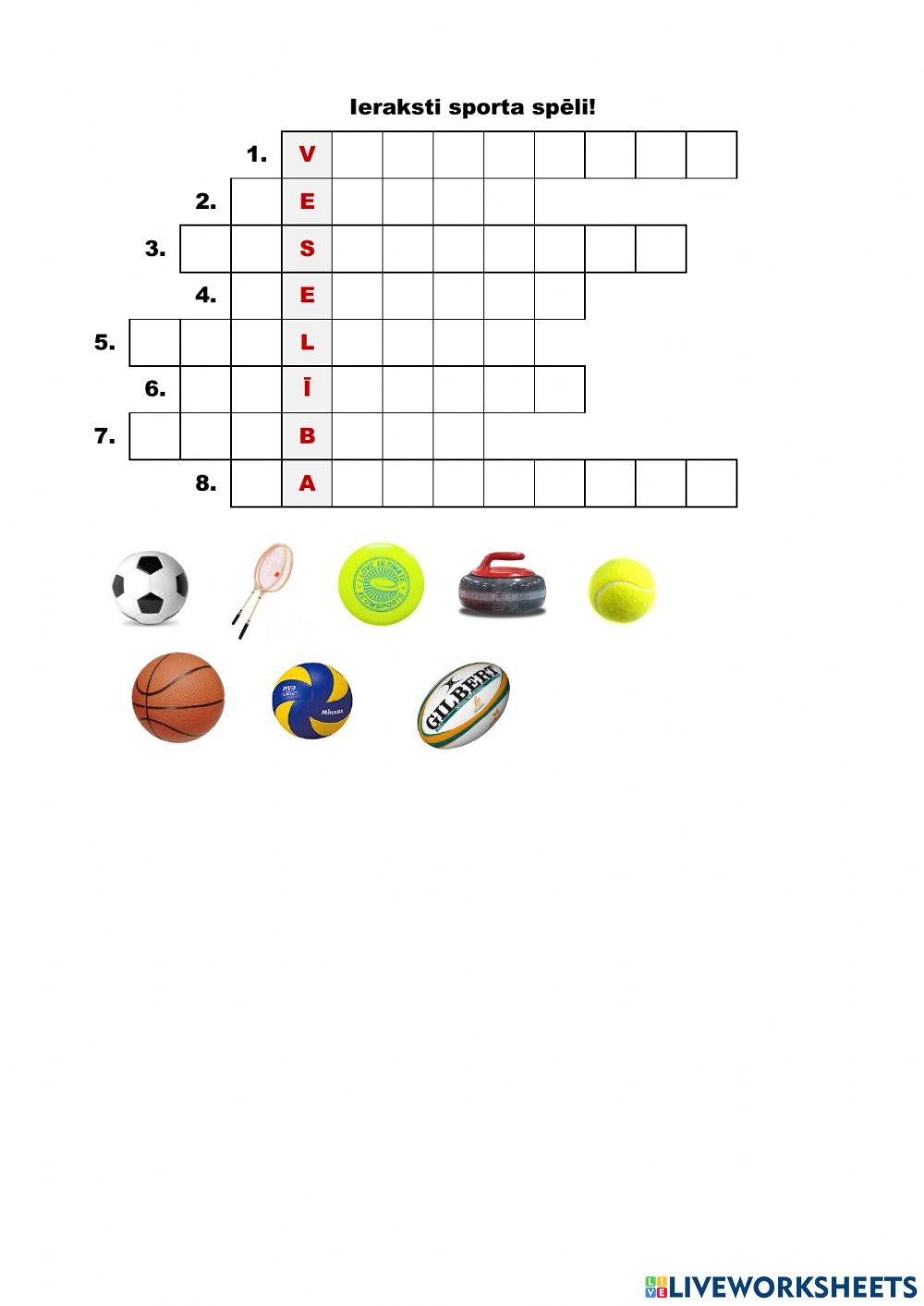 Uzmini sporta spēli