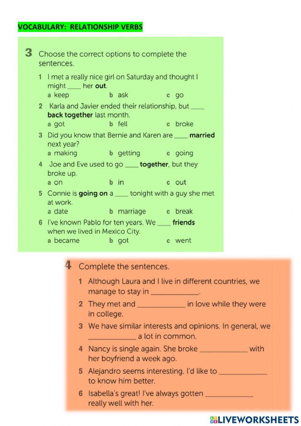 Ing and infinitives
