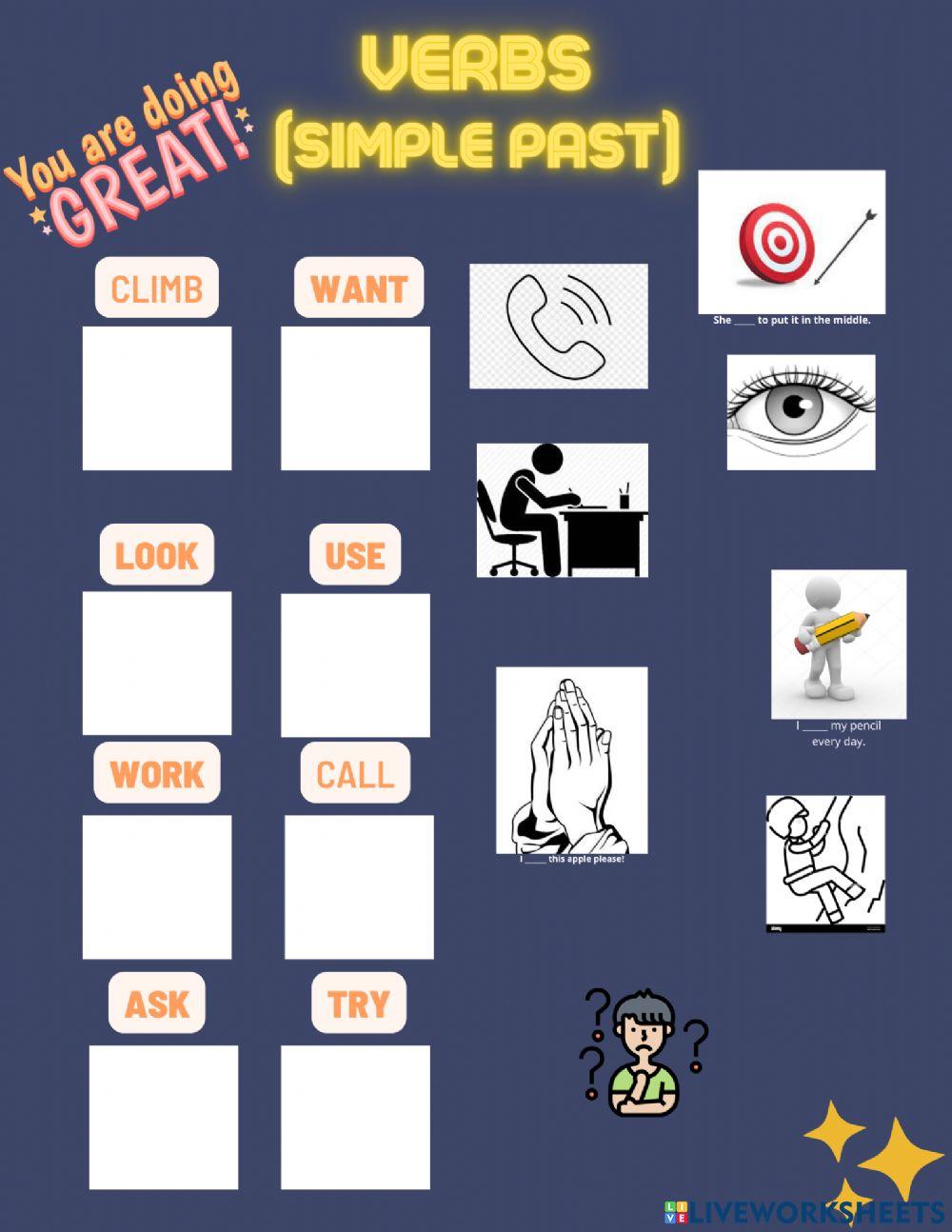 Vocabulay List Verbs cycle 2