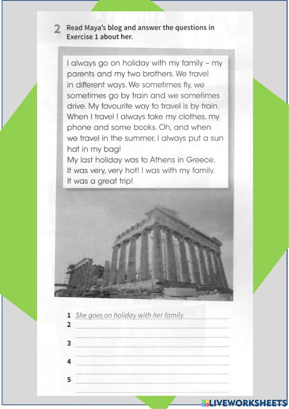 Prepare 5, Ex.1-2, Ex.1,2,3, p.83WB