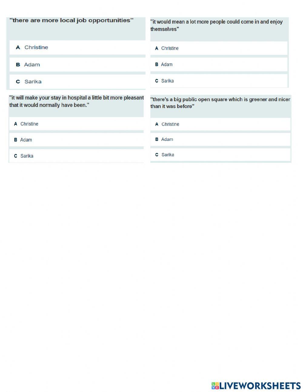 Comparatives and superlatives