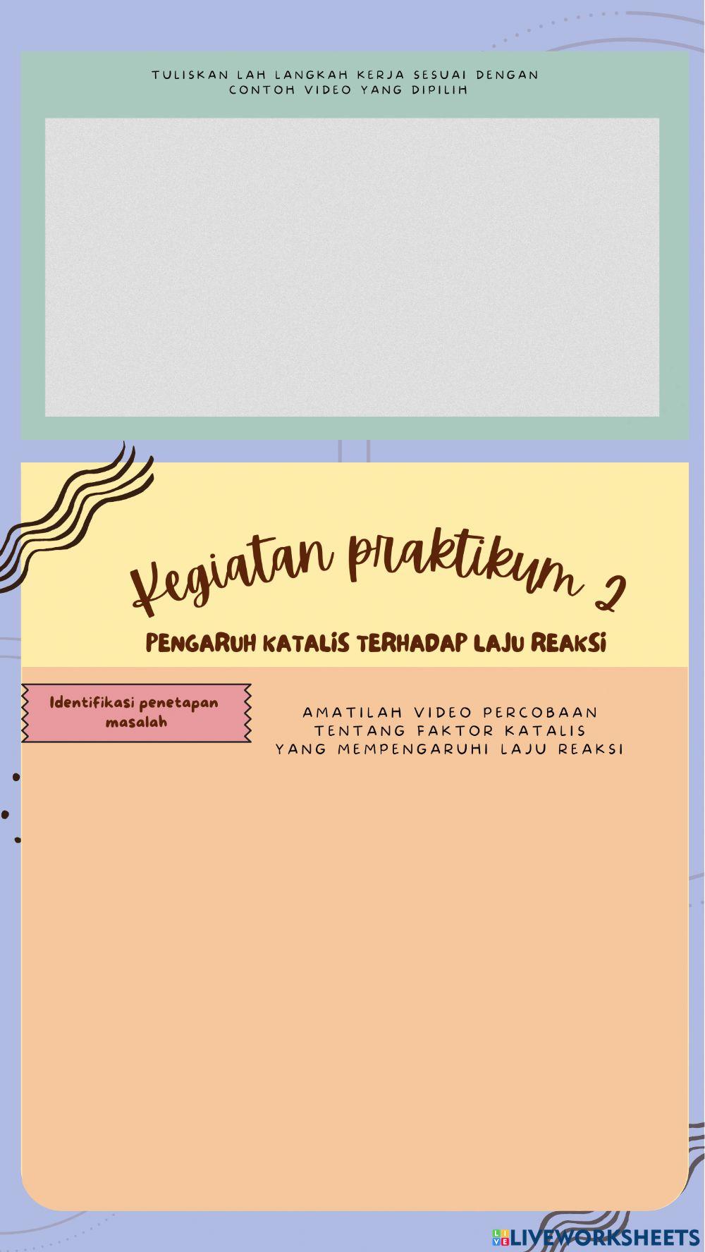 Lembar Kerja Peserta Didik Inkuiri Terbimbing Laju Reaksi Part 1