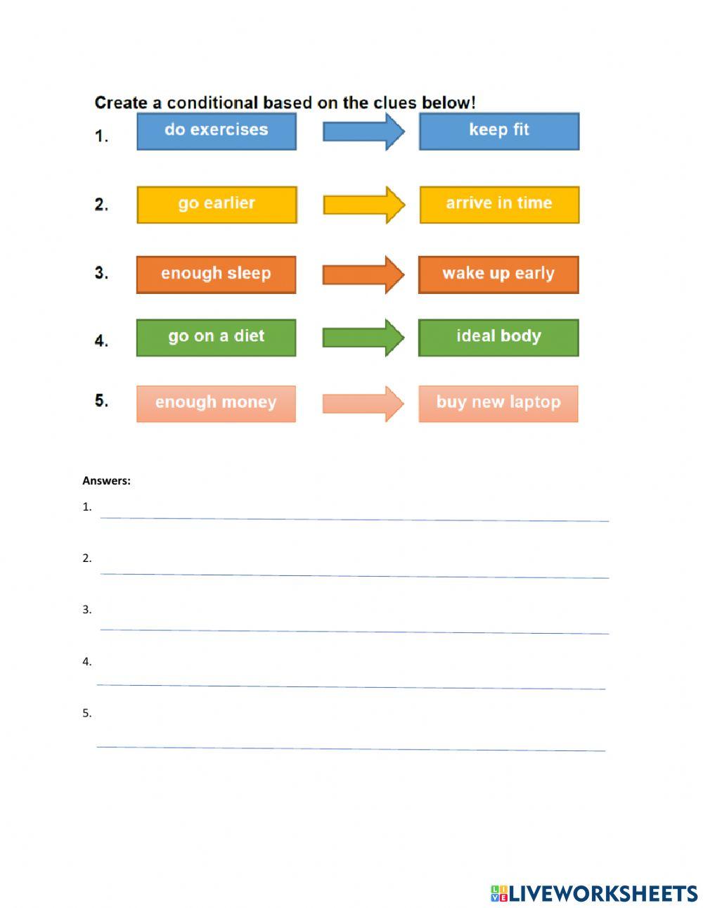 Conditional If Worksheet worksheet | Live Worksheets