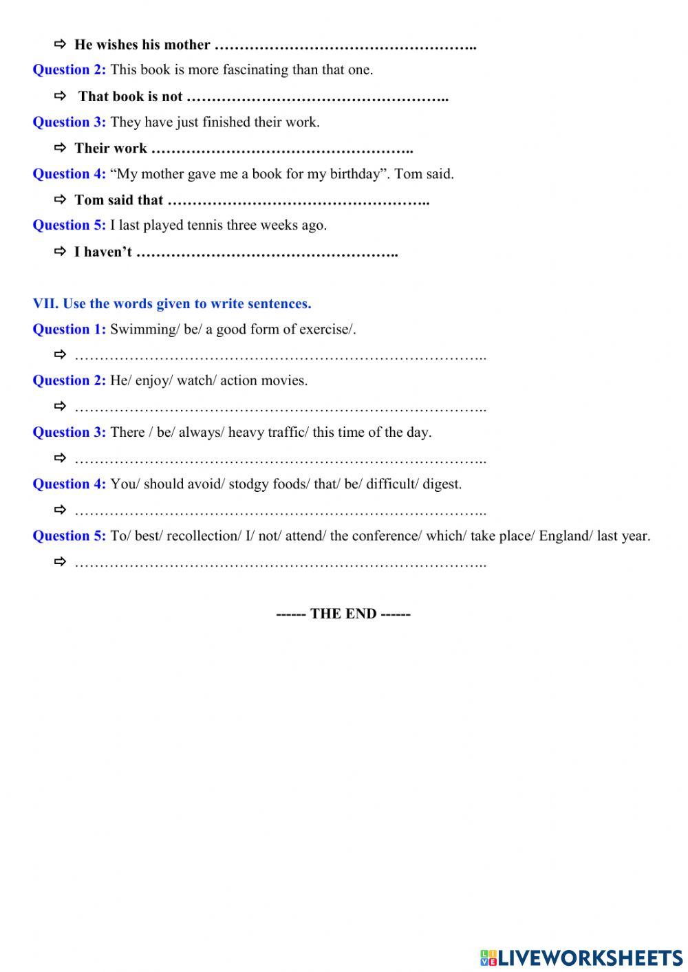 De vao 10 so 1-ME English