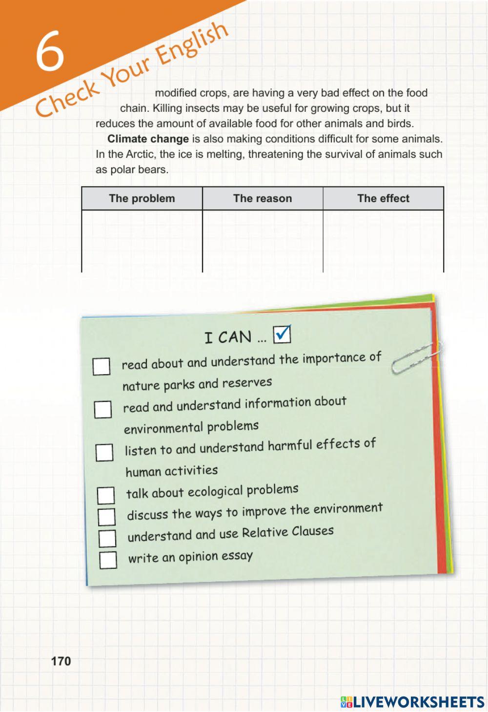 Nature and the Environment
