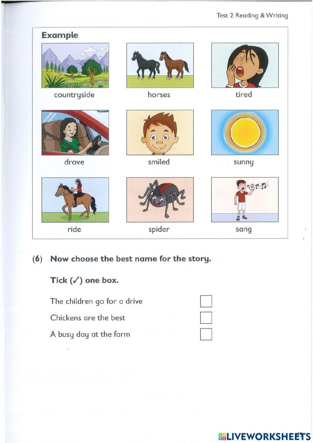 Reading and writing collins 2