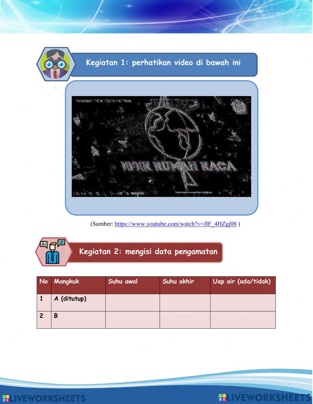 LKPD Efek Rumah Kaca