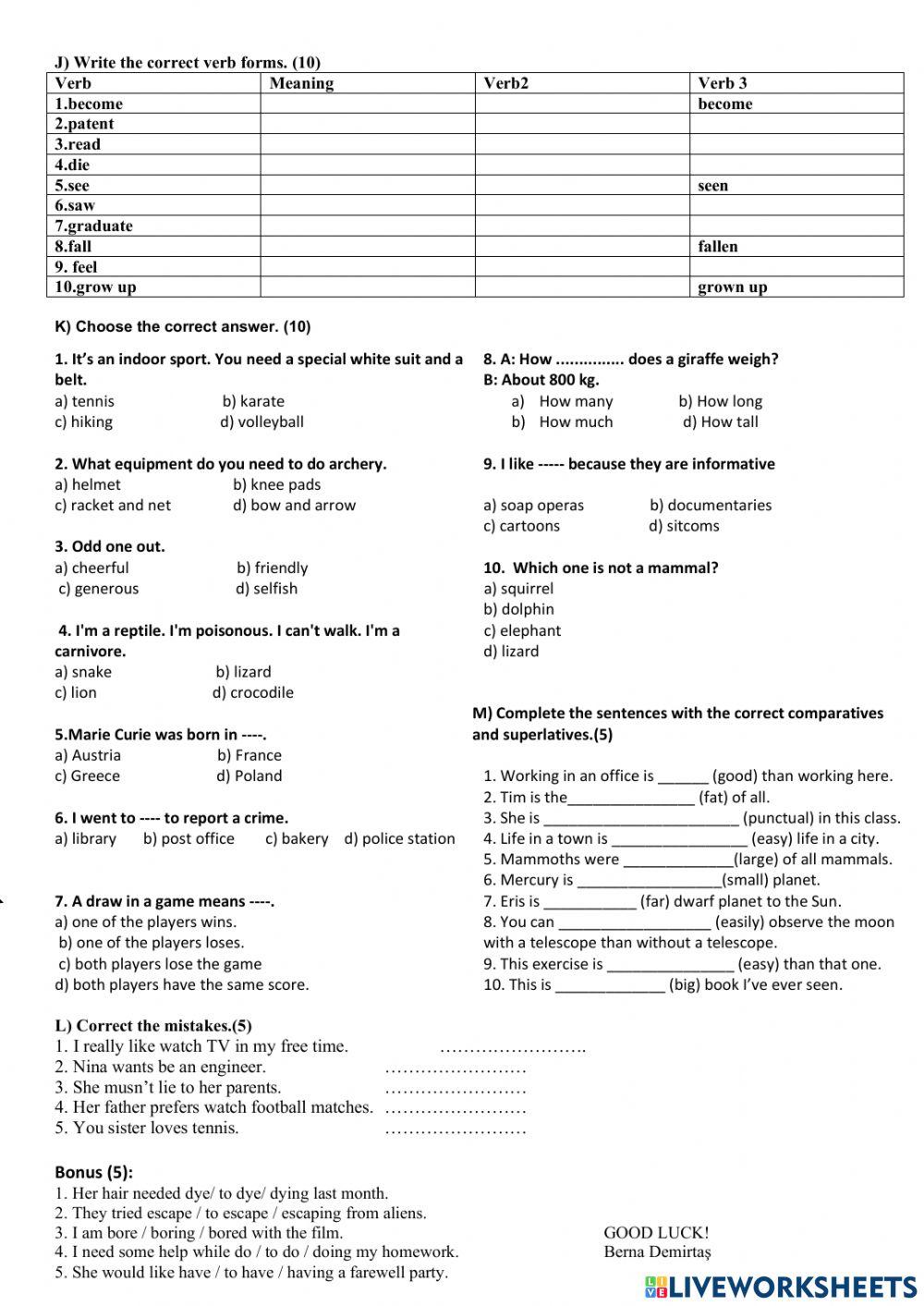 Quiz 17-Ali -7th Grade-2022-2023